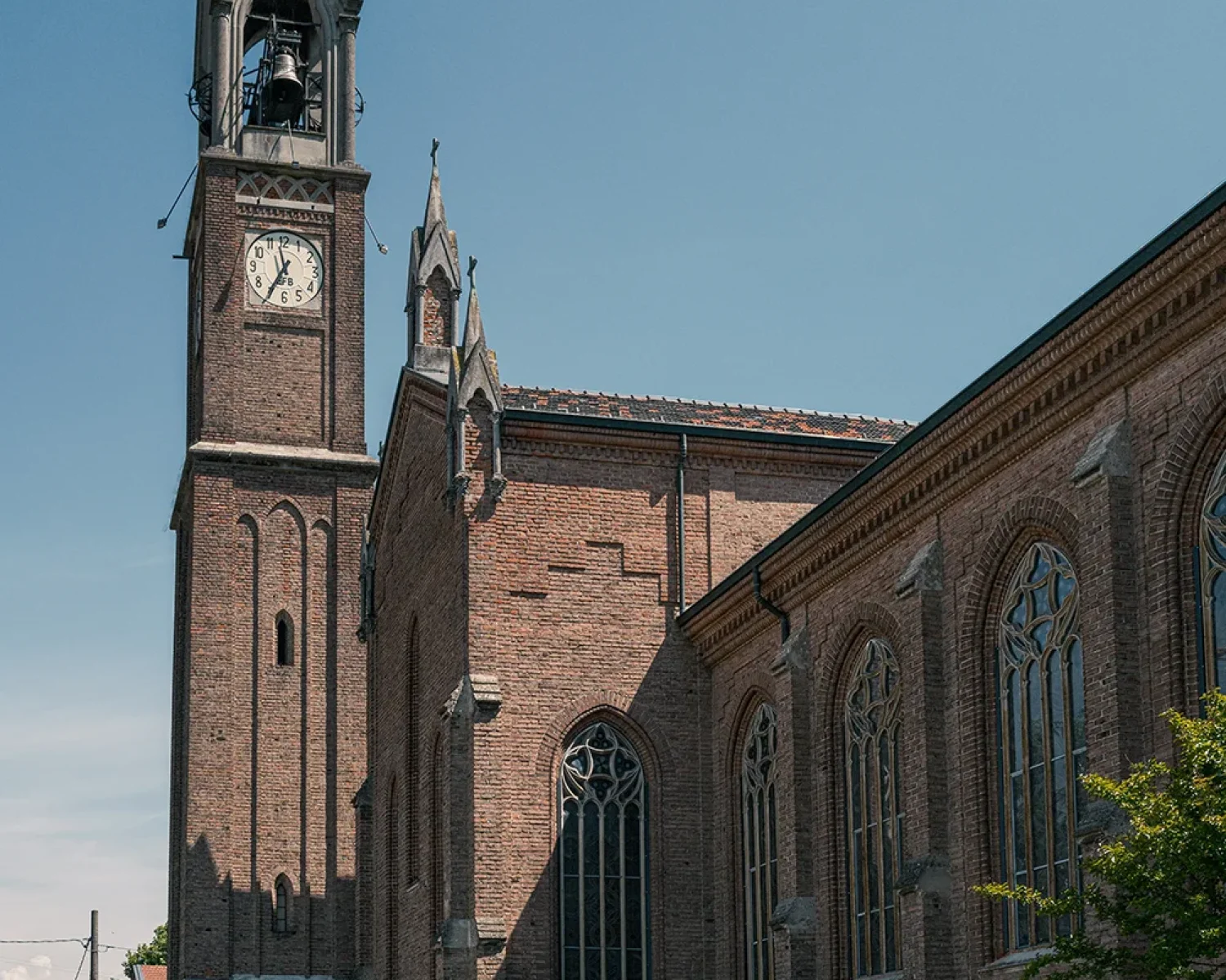 Campanile della Chiesa di san Marco - vista lato sud