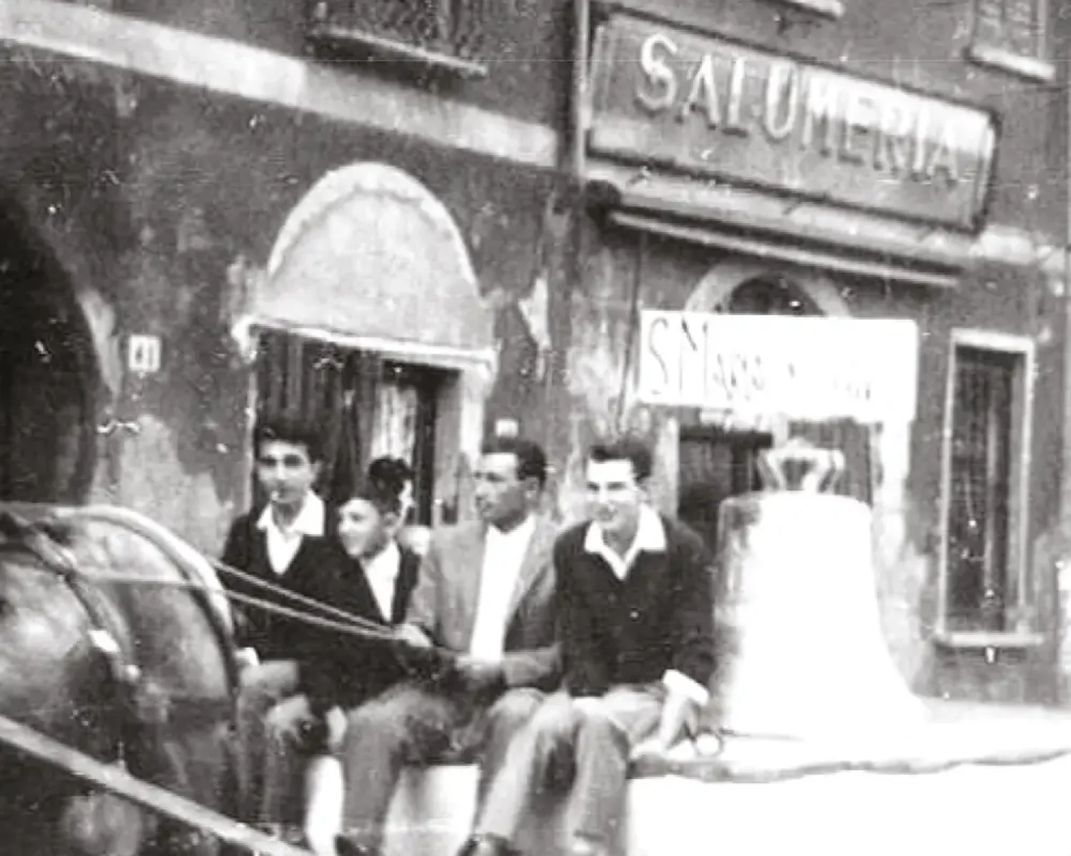 Campanile della Chiesa di san Marco - processione arrivo delle campane