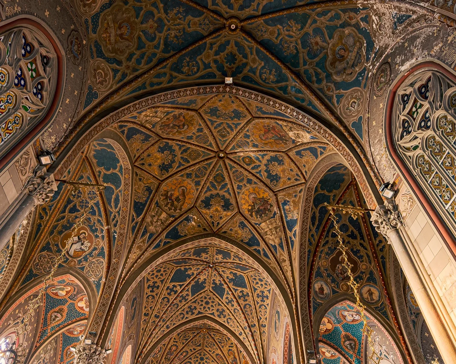 Chiesa di San Marco Evangelista - volte navata centrale