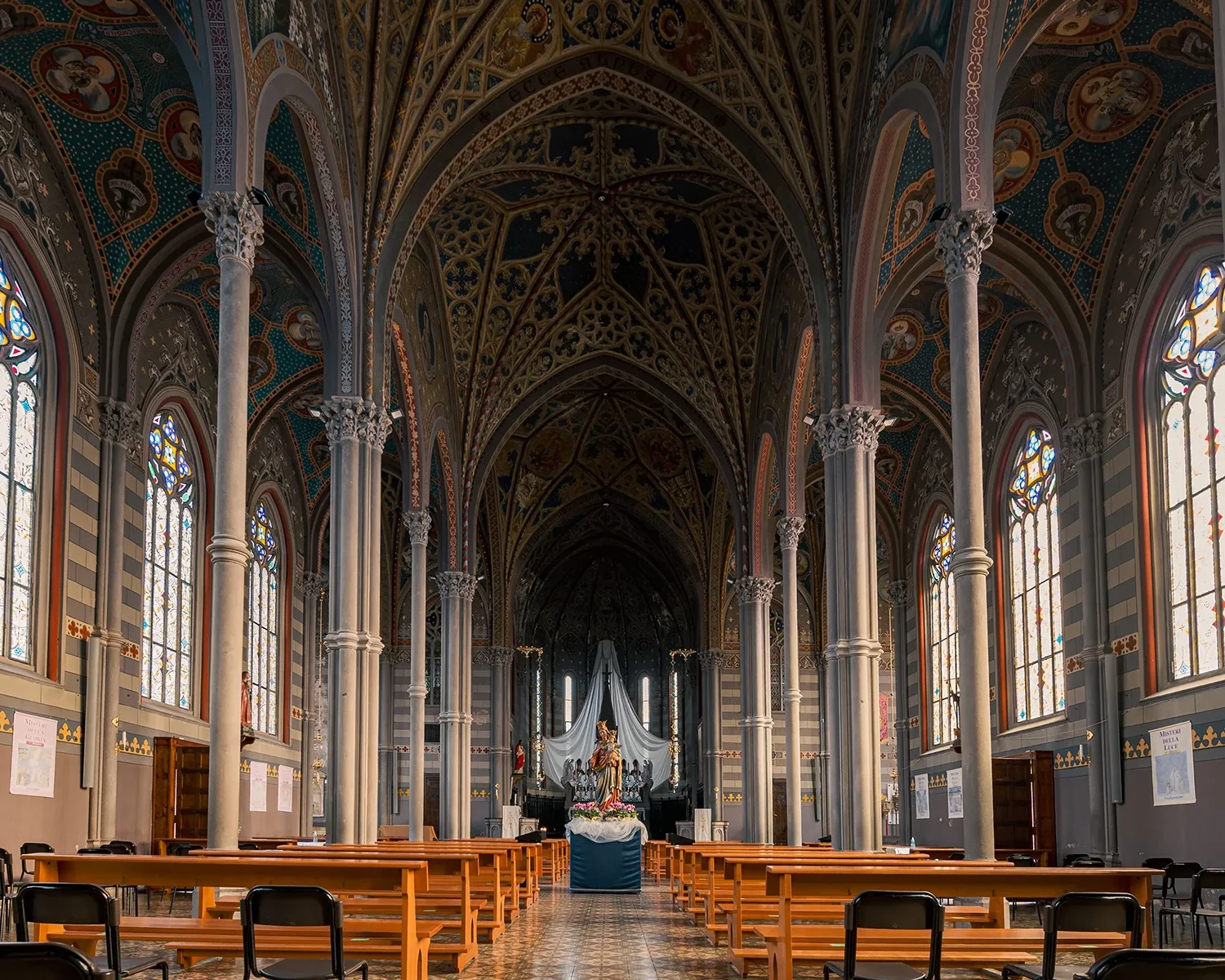 Chiesa di San Marco Evangelista - navata centrale