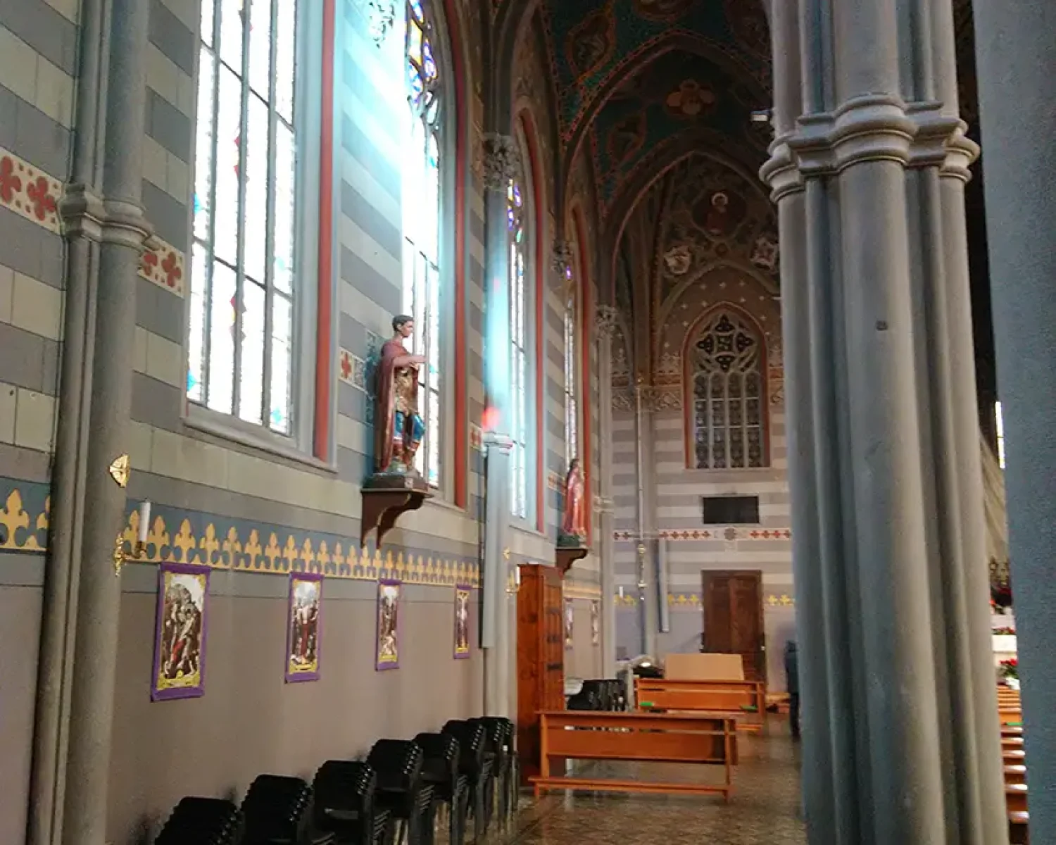 Chiesa di San Marco Evangelista - navata di sinistra