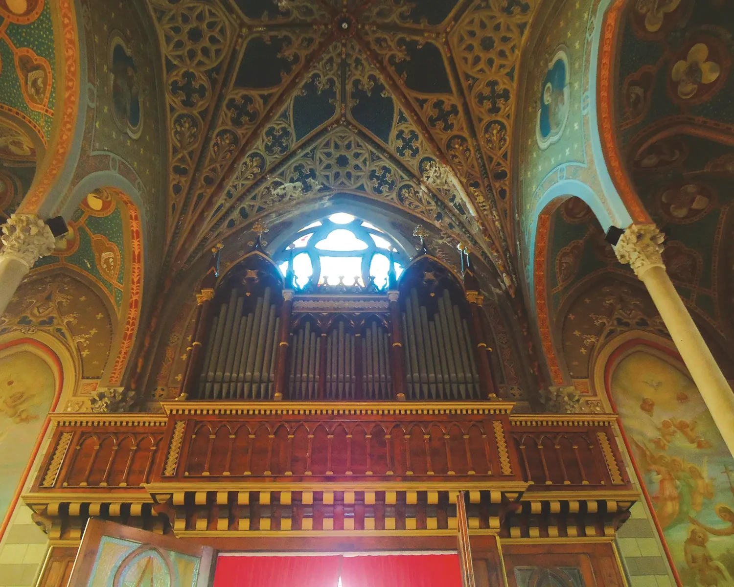 Chiesa di San Marco Evangelista - vista organo