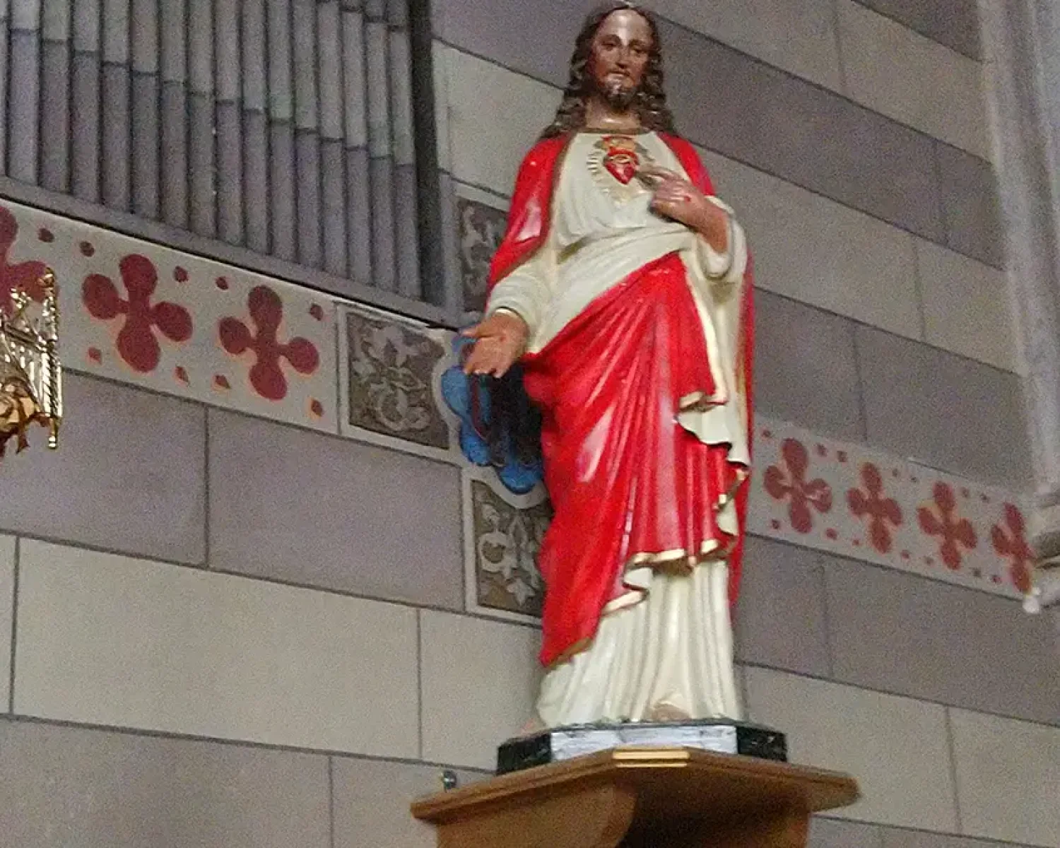Chiesa di San Marco Evangelista - statua Sacro Cuore