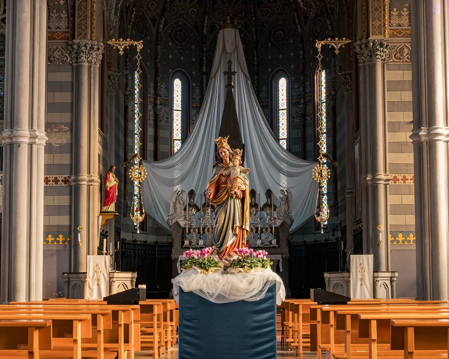 Chiesa di San Marco Evangelista - statua della Madonna