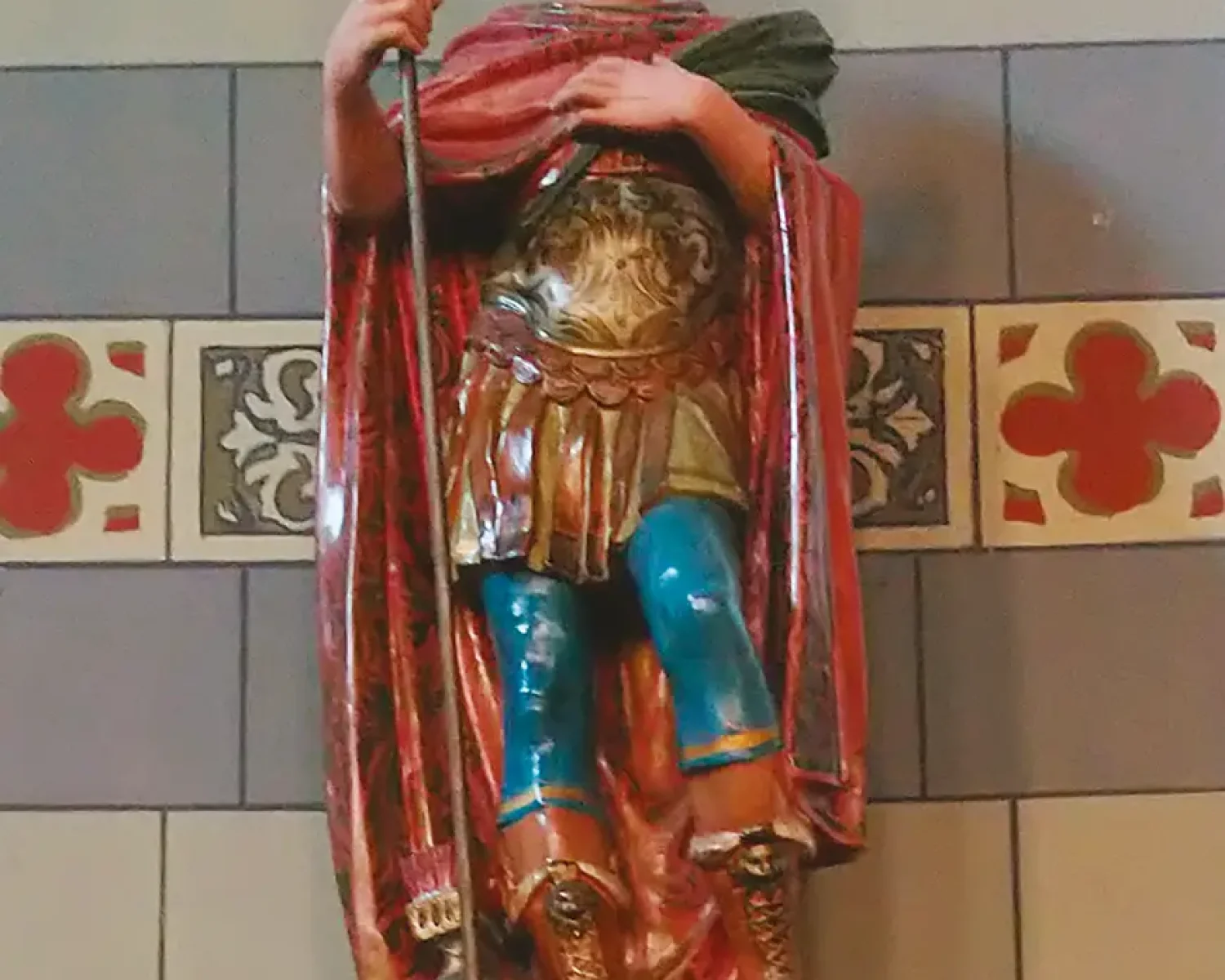 Chiesa di San Marco Evangelista - statua di San Defendente