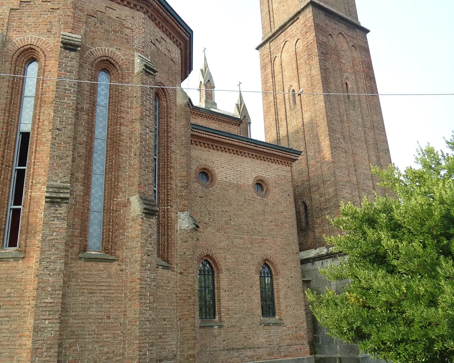 Chiesa di San Marco Evangelista - vista posteriore abside