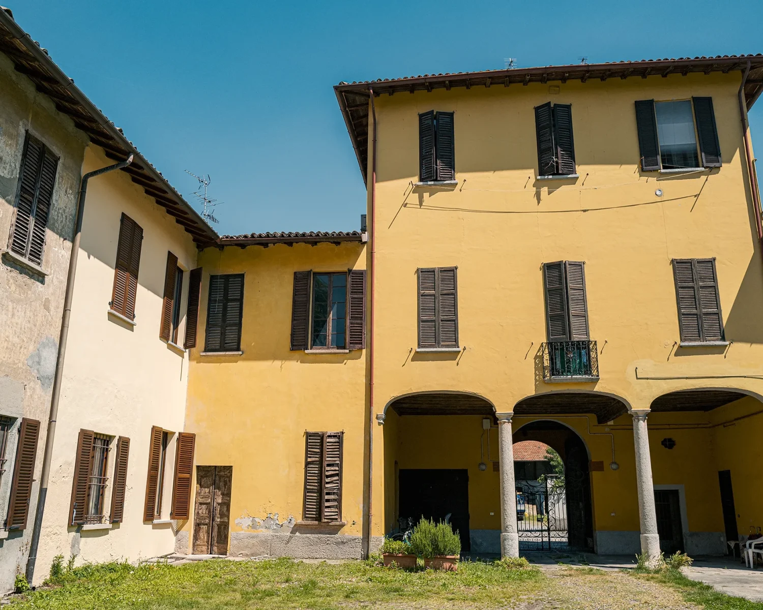 Palazzo Brigola - cortile interno