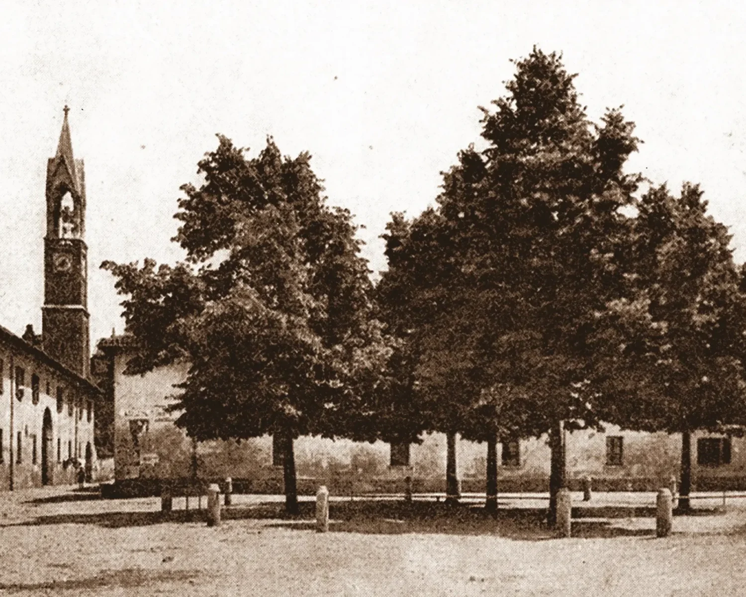 Piazza Vittorio Emanuele II - foto storica