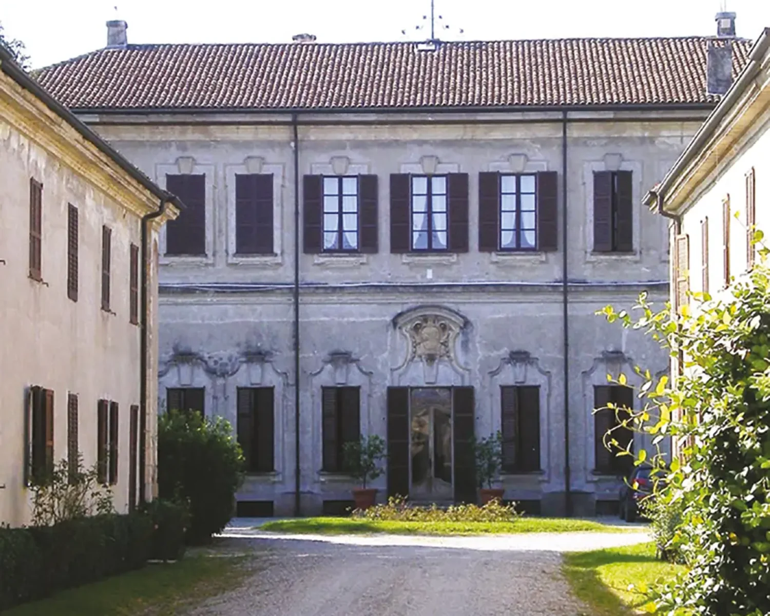 Villa Resta Pallavicino - vista ingresso nord