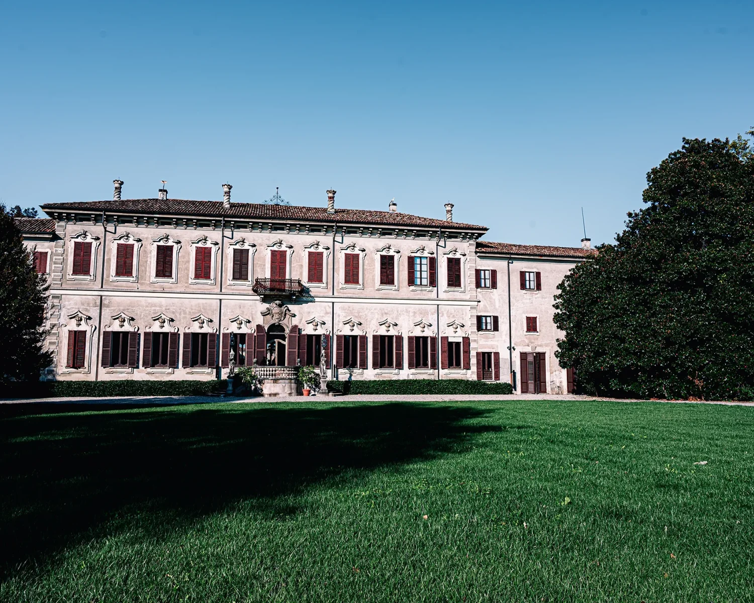 Villa Resta Pallavicino - vista dal giardino